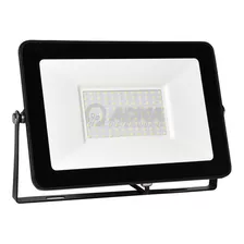 Reflector Led 100w Luz Blanca Tipo Tableta Color De La Carcasa Negro Color De La Luz Blanco 220v