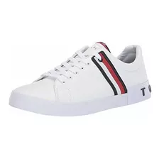 Tommy Hilfiger Ramus Sneaker Para Hombre, Blanco, 8