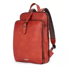 Cluci Mochila Para Mujer Monedero Cuero De Grano Completo Cu