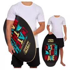 Prancha Skimboard Sonrisal Surf Maré Raso Madeira 88,9cm