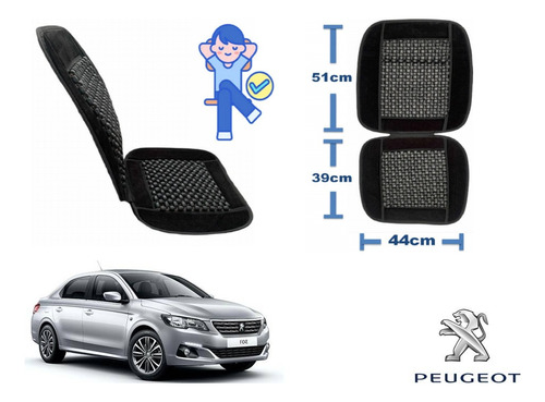 Respaldo + Cubre Volante Peugeot 301 2015 A 2022 2023 2024 Foto 4