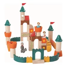 Castillo Bloques De Madera Plantoys