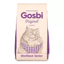 Alimento Para Gato Gosbi Original Sterilized Senior 3k