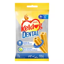 Petisco Keldog Dental Para Cães Raças Mini E Pequenas 35g