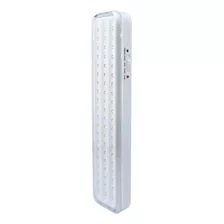 Adir Ad-1021 Lámpara Emergencia Recargable Extra Plana 60 Leds Color Blanco