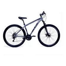 Bike Aro 29 Trilha Shimano Acera 27 Marchas F. Hidraulico Cor Cinza-preto Tamanho Do Quadro 17