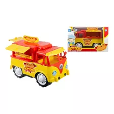 Kombi Foof Truck Carrinho Infantil Brinquedo Kombica