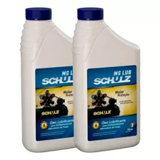 Óleo Lubrificante Para Compressor 1litro 2pçs Ms Lub Schulz