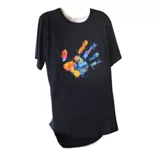 Playera Para Hombre, Shein, Modelo Mano De Pintor