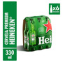 Cerveja Heineken Premium Garrafa 6 Long Neck 330ml