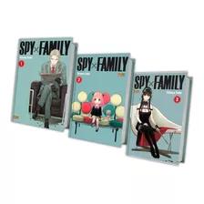 Spy X Family, Mangá Vol. 1 Ao 3 - Kit Panini