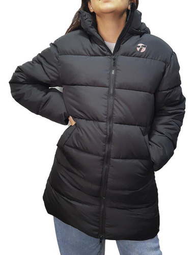 Topper Campera Mujer - Puffer Long Ii Blck