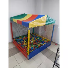 Aluguel De Brinquedos Cama Elástica E Piscina De Bolinhas 