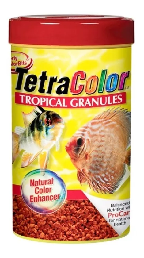 Tetra Color Gránulos 300gr Tropicales Acuario