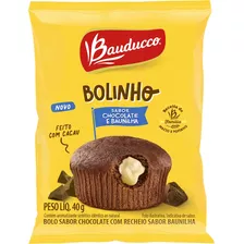 Bolinho De Chocolate Com Recheio Sabor Baunilha Bauducco 40g