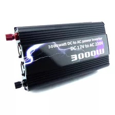 Inversor Voltaje Conversor De Corriente 12v 220v Auto 3000w