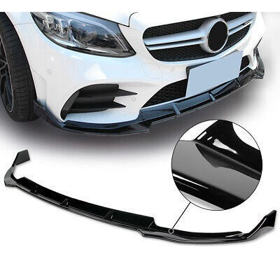 [3pc]for 19-20 Mercedes-benz C-class W205 Painted Black Spd1 Foto 5