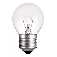 20 Lampadas Bolinha 7w X 127v Clara Mini Bulbo Transparente