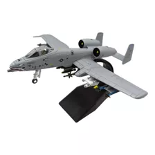 Avión A Escala De Metal A-10 Thunderbolt Ll 1:100 Con Base 