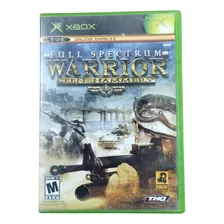 Full Spectrum Warrior Ten Hammers Juego Xbox Clasica
