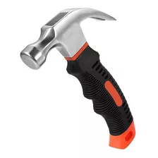 Mini Hammer Con Mango Corto De Acero Al Carbono Engomado De 16 Cm