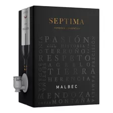 Vino En Bag In Box Septima Malbec 3 Litros