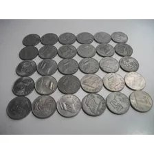 Lote De 30 Monedas Nacionales De 5-n-$-años 80 Y 81 