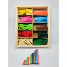 Paquete De 6 Regletas De Cuisenaire Graduada