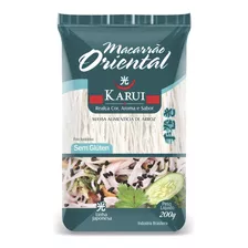 Macarrão Oriental De Arroz Karui Japonesa Pacote 200g