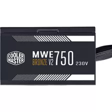 Fuente De Poder Cooler Master Nwe V2 750w 80 Plus Bronze