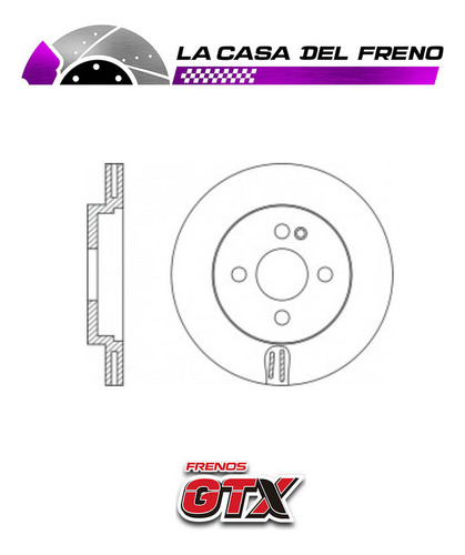 Par Disco Freno Del Mini Cooper S 1.6 2004 (w11b16a-r53) Foto 4