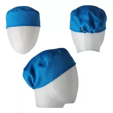 Gorro Cofia C/ Ajuste Varios Colores Gastronomia Y Medicina 