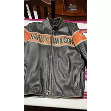 Campera De Cuero Importada Harley Davidson Original