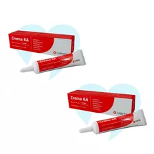 2 Pzas Crema 6a Labyes Para Perros Y Gatos Antibiotica 15g 