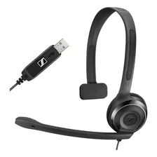 Diadema Con Microfono Sennheiser Pc 7 Usb Monaural Para Pc