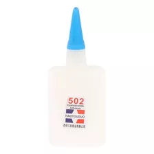 Super Pegamento Glue 502 Cianoacrilato Tipo Gotita 55 Gramos