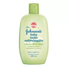 Repelente Johnsons Baby Loção Antimosquito 200ml - Atóxico