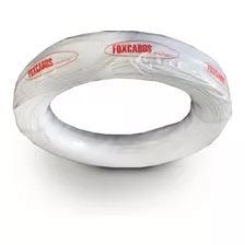 Rolo Fio Cabo 0,50mm (20 Awg) 100 Mts Cabinho Extra Flexível Cor Branco