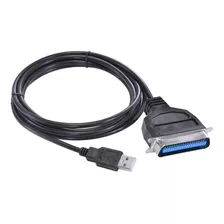 Cabo Para Impressora Usb X Ieee 1284 2 Metros Vinik Cor Preto