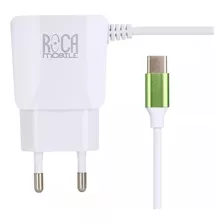 Ficha Cargador 2.1 Cable 1 Port Usb / Tipo C Roca - Otec