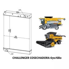 Radiador Challenger Cosechadora 670/680 Facorsa Rc4680fa