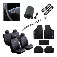 Capas Banco Couro Vw Gol Turbo Sportline 1.0 Mi 16v 2002