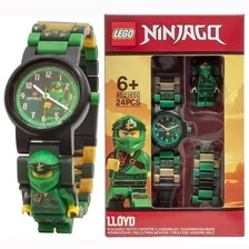 Relógio Lego Ninjago Lloyd Minifigure Link