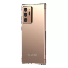 Carcasa Para Samsung Note 20 Transparente Reforzada