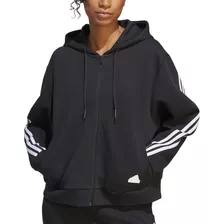 Campera adidas Moda Future Icon 3 Mujer Ng Bl Tienda Oficial