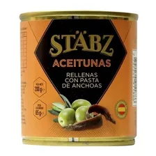 Aceitunas Españolas Stabz Con Anchoas Pack 6 Un X 200gr !