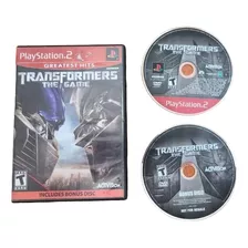 Transformers The Game Ps2