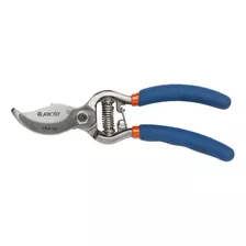 Tesoura Leve De Aço Carbono Jacto Pm-12 Professional Harvest, Cor Azul/laranja