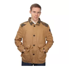 Campera Hombre Mango Gabardina Importada Excelente Calidad