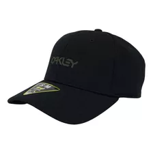Boné Oakley Panel Stretch Metallic Hat Black
